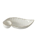 Chip and Dip Serving Plate