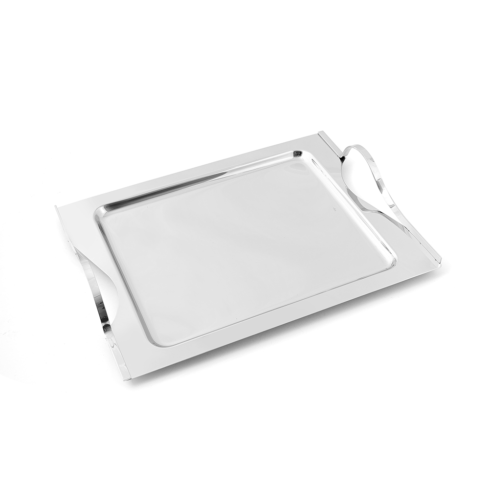 Ritz Medium Rectangular Stainless Steel Tray