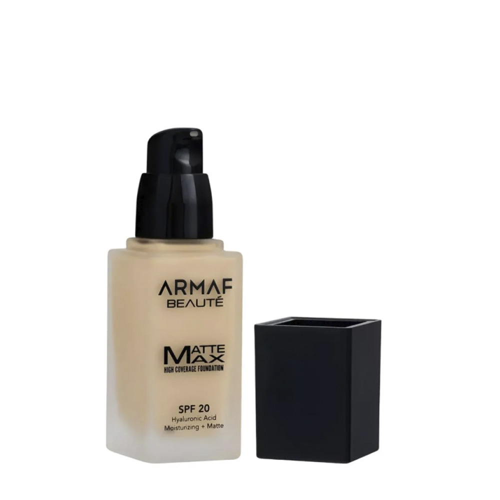 Max High Coverage Matte Foundation SPF 20 - N08 - Honey