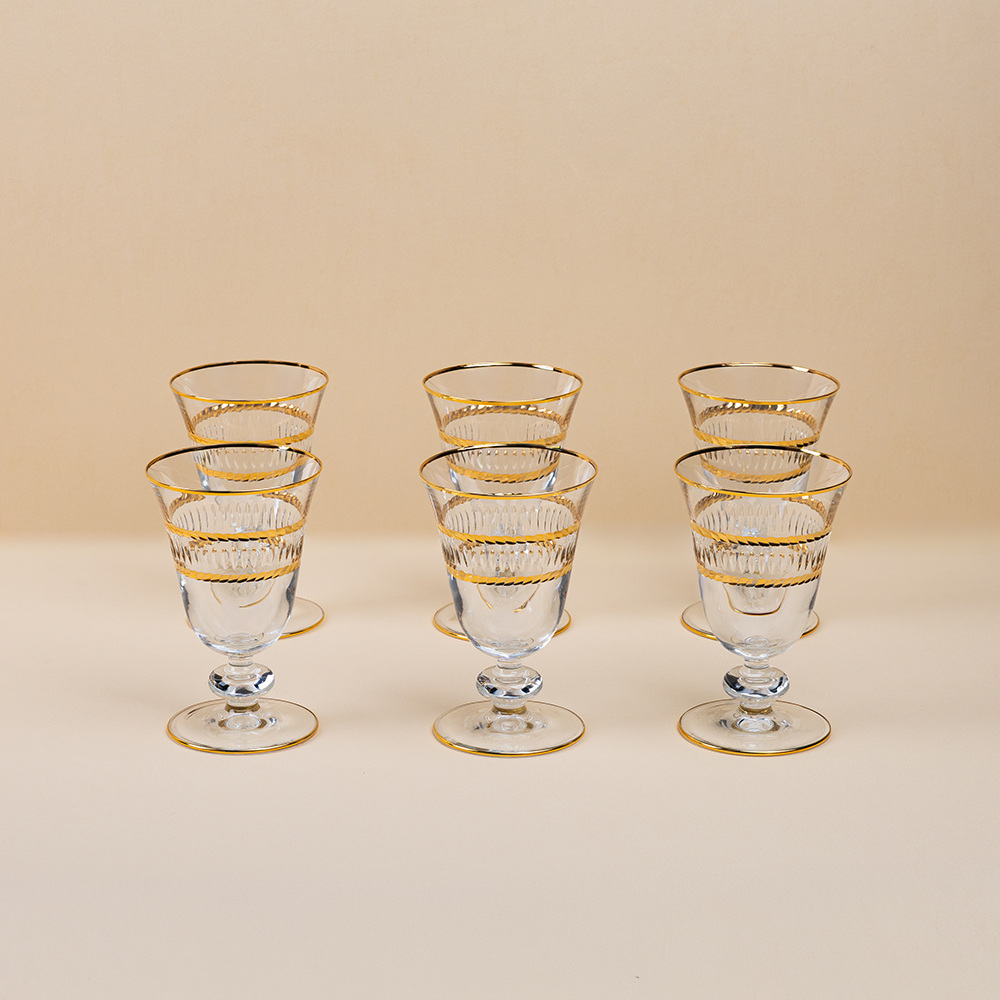 Stemware Glass Set - 6pcs