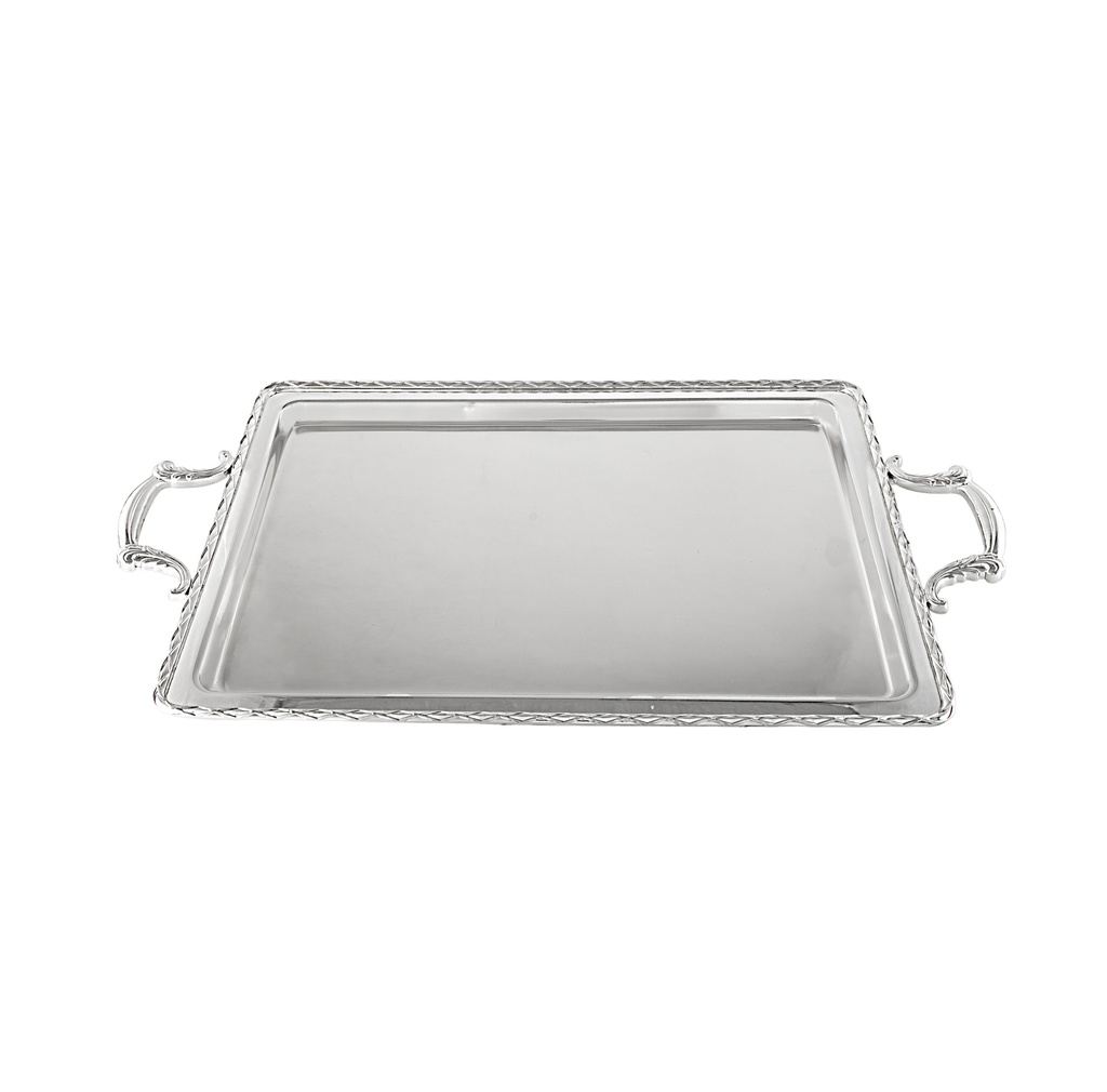 Small Silver Rectangular Tray - 565*310mm