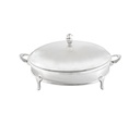 Silver Oval Food Warmer – 3L