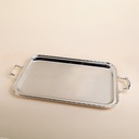 Large Silver Rectangular Tray - 630*360mm
