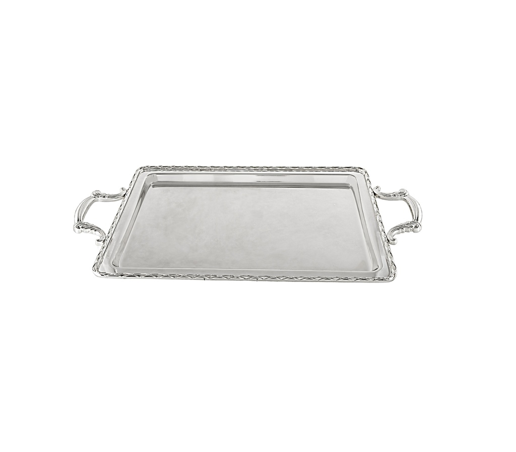 Small Silver Rectangular Tray - 515*280mm