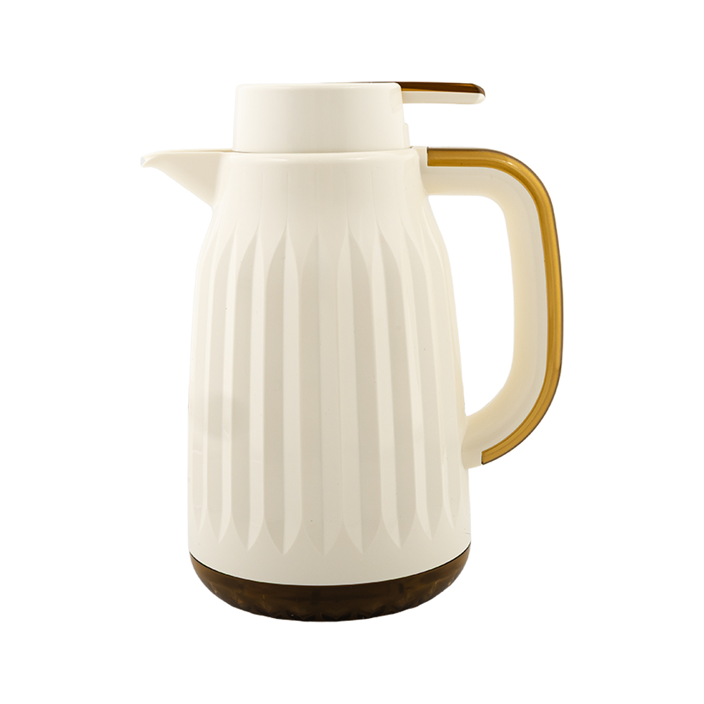 Vacuum Jug Deco with Inner Glass  - 0.7L - White Amber