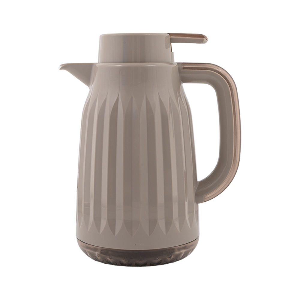 Vacuum Jug Deco with Inner Glass  - 0.7L - Hazelnut