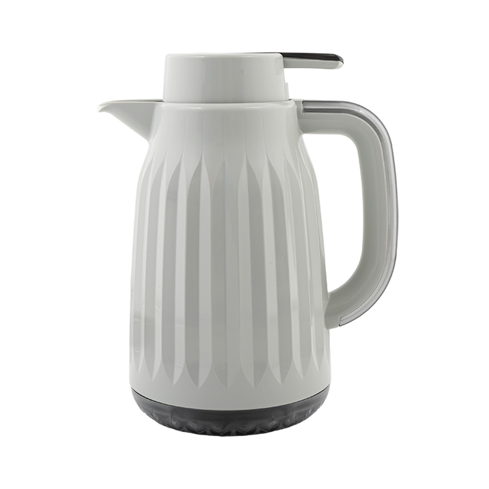 Vacuum Jug Deco with Inner Glass  - 0.7L - Pearl Grey