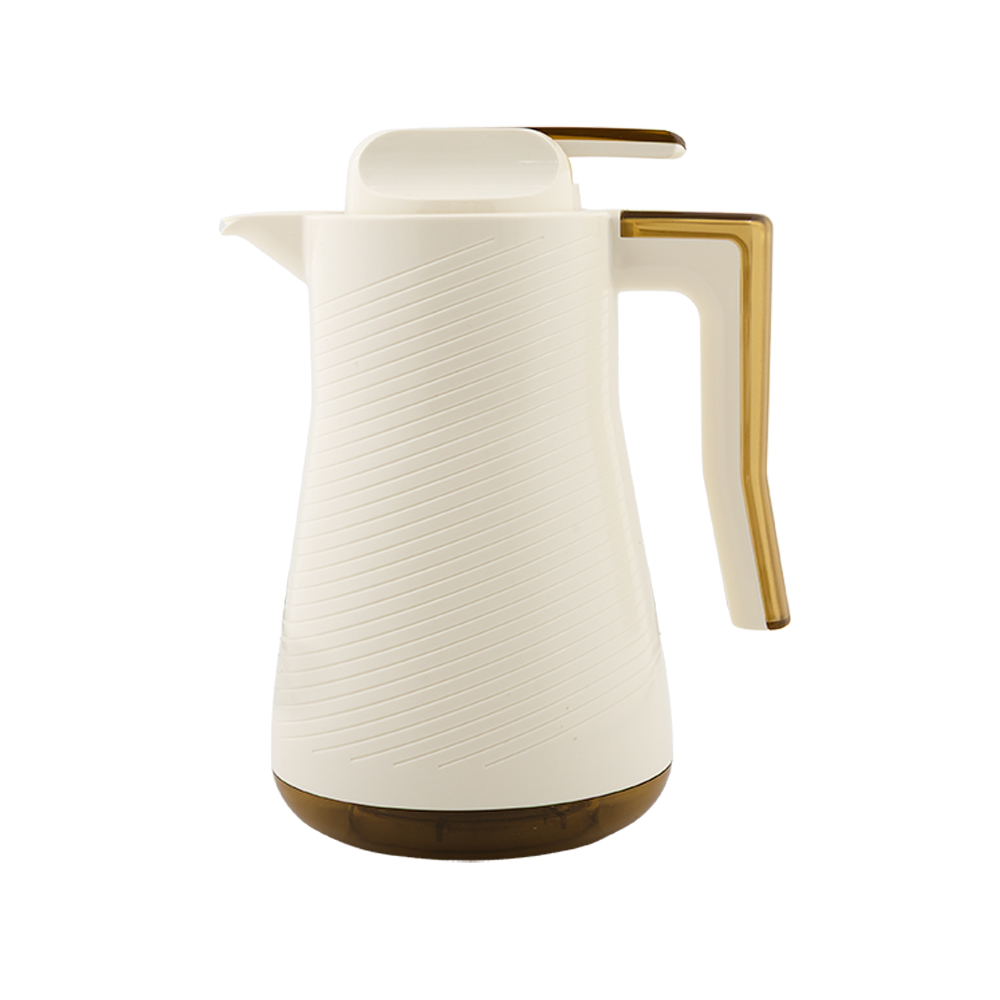 Vacuum Jug Safari with Inner Glass  - 0.7L - White Amber