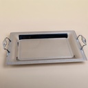 Magic Inox Rectangular Serving Tray - 40x28cm