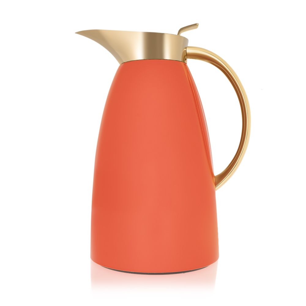 Alfi Vibrant Red/Rose Gold Vacuum Flask - 1 Litre