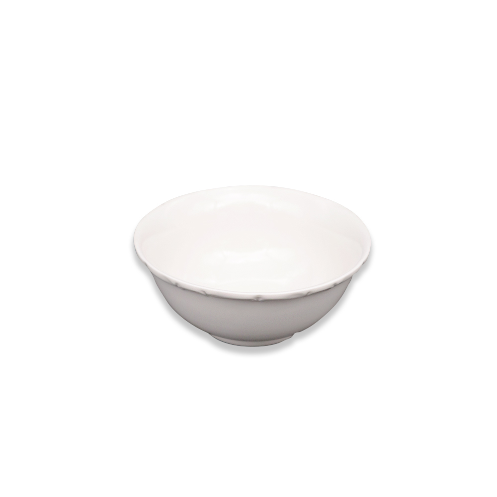 White Soup Bowl