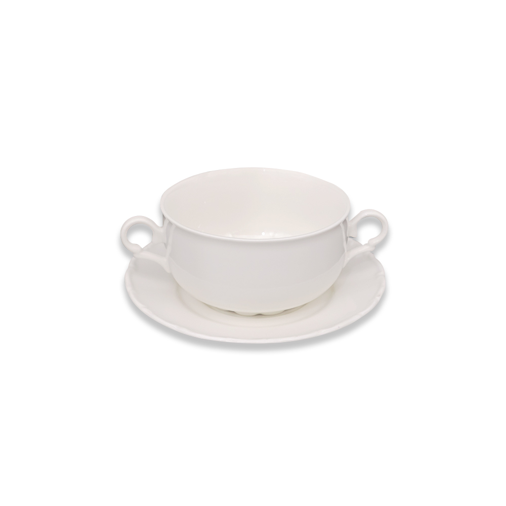Soup Bowl With Saucer