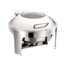Round Chafing Dish with Mechanical Damping - 6L