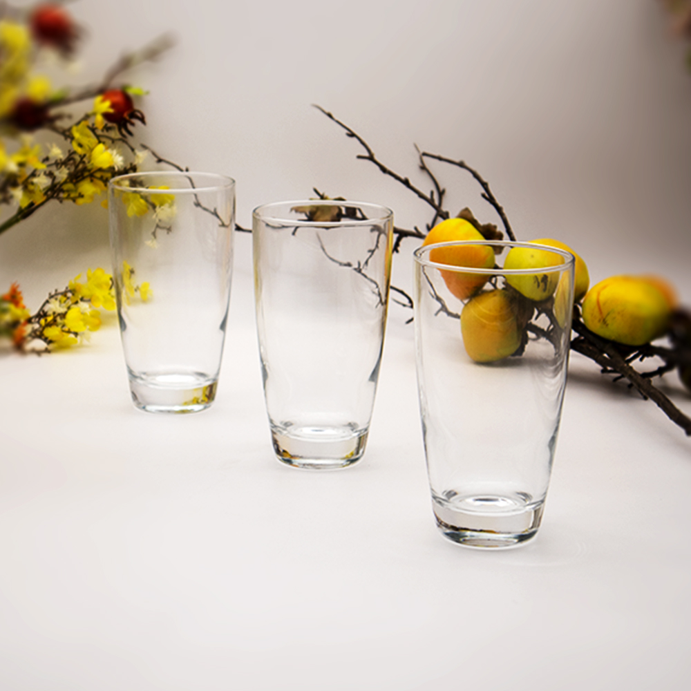 Clear Glass Long Set - 3pcs