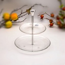 Full Moon 2-Tiered Cake Stand