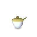 Feeling Sugar Pot with Spoon - Apple Green