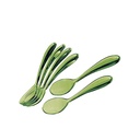 Feeling Set Of 6 Teaspoons 12cm - Green
