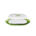 Feeling Cheese Dish with Dome - Green