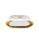 Feeling Cheese Dish with Dome - Orange