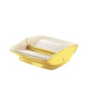 حامل مناديل طاولة فينتاج - اصفر