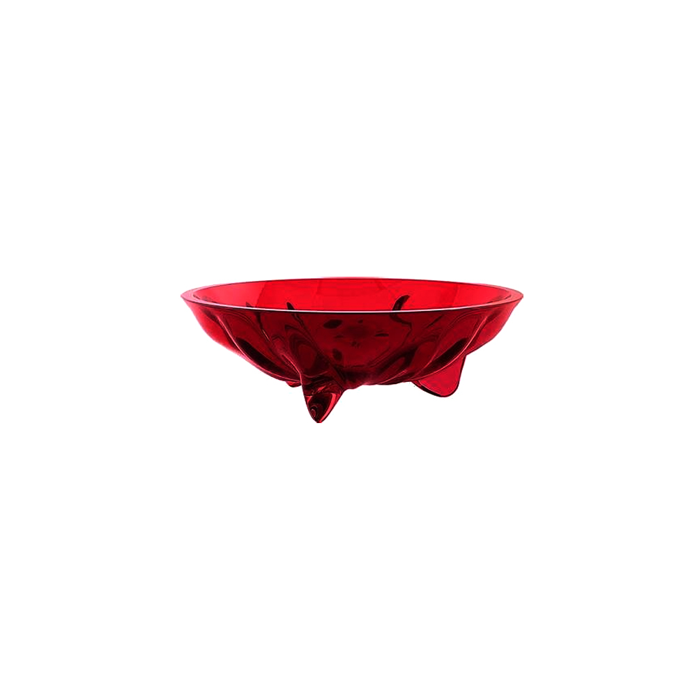 Simple Red Snack Bowl