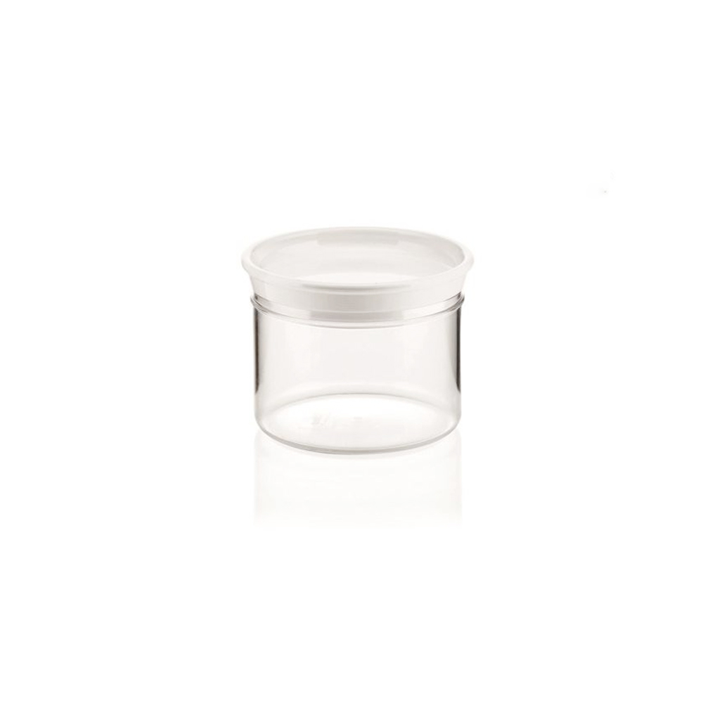 White Jar with Lid - 500ml