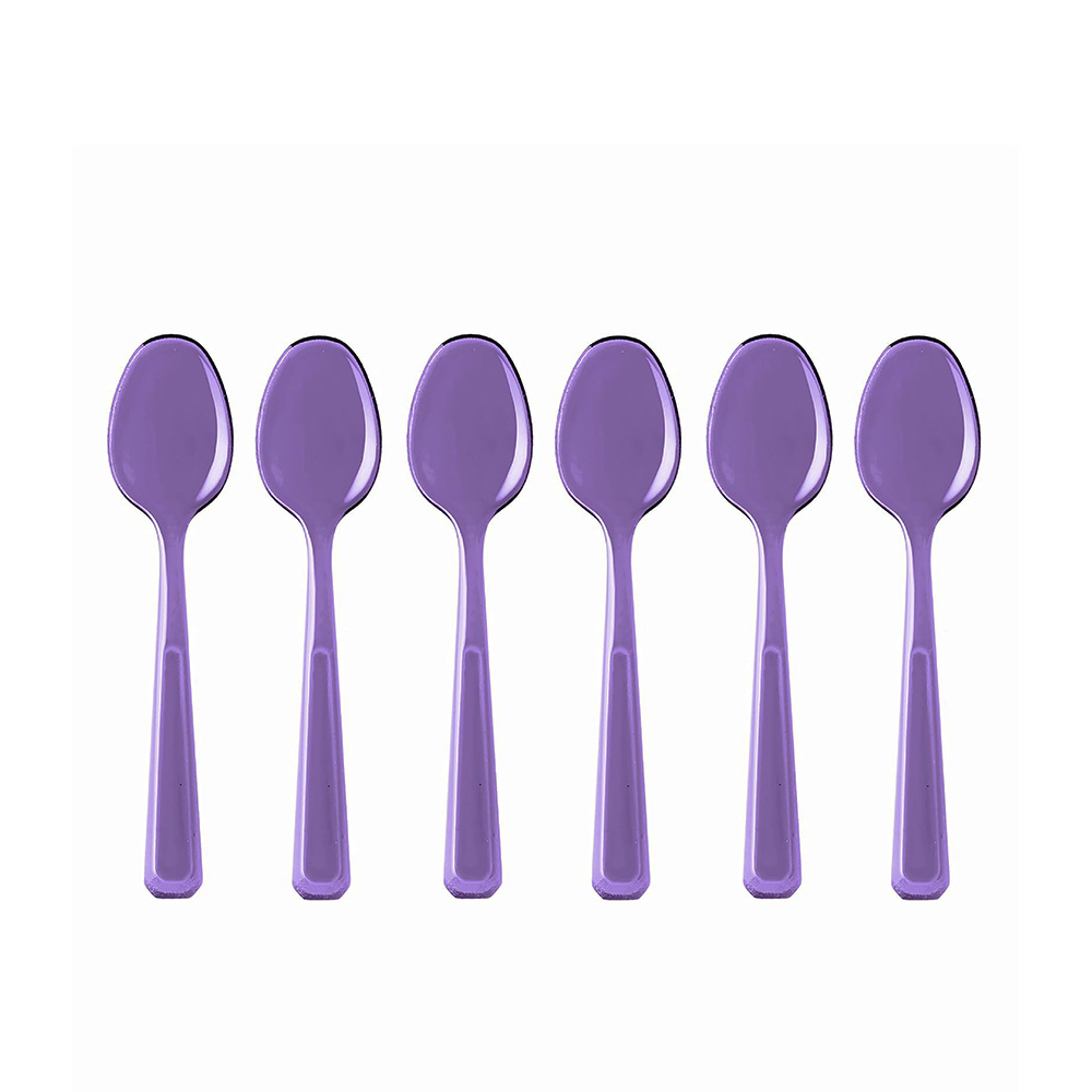 Belle Epoque Purple Teaspoons Set - 6pcs