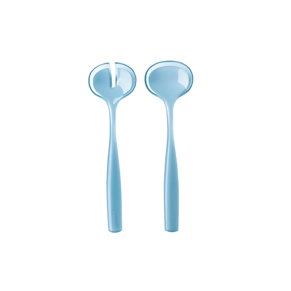 Grace Salad Servers - Blue