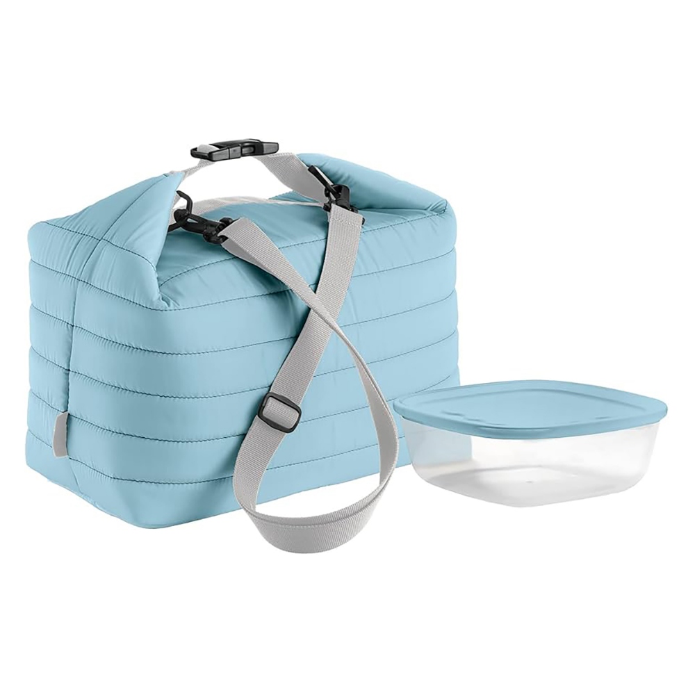 On The Go Waterproof Thermal Bag Large - Light Blue