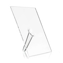 فازة شفافة لفرع أزهار واحد