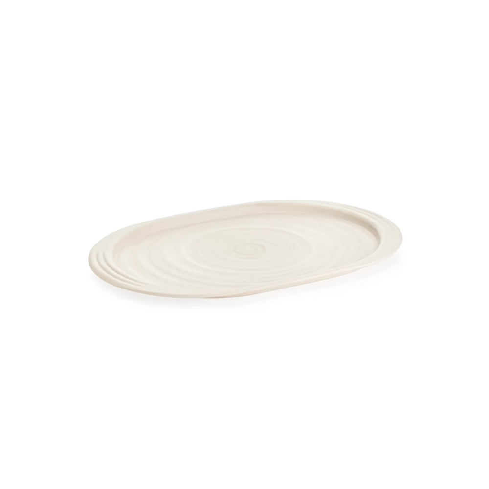Tierra Medium Serving Tray - White