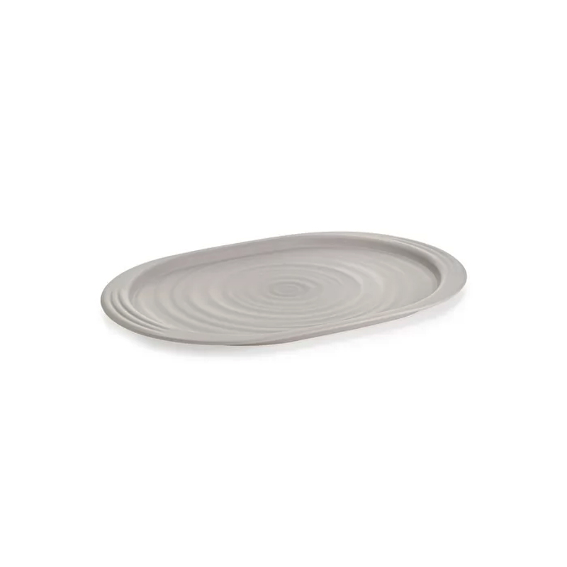 Tierra Medium Serving Tray - Grey