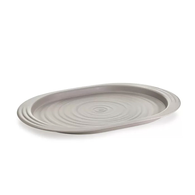 Tierra Large Serving Tray - Grey