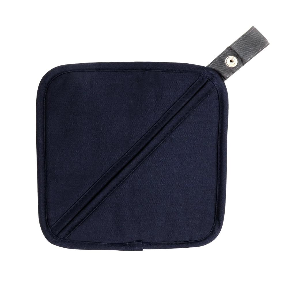 Cotton Pot Holder - Navy 