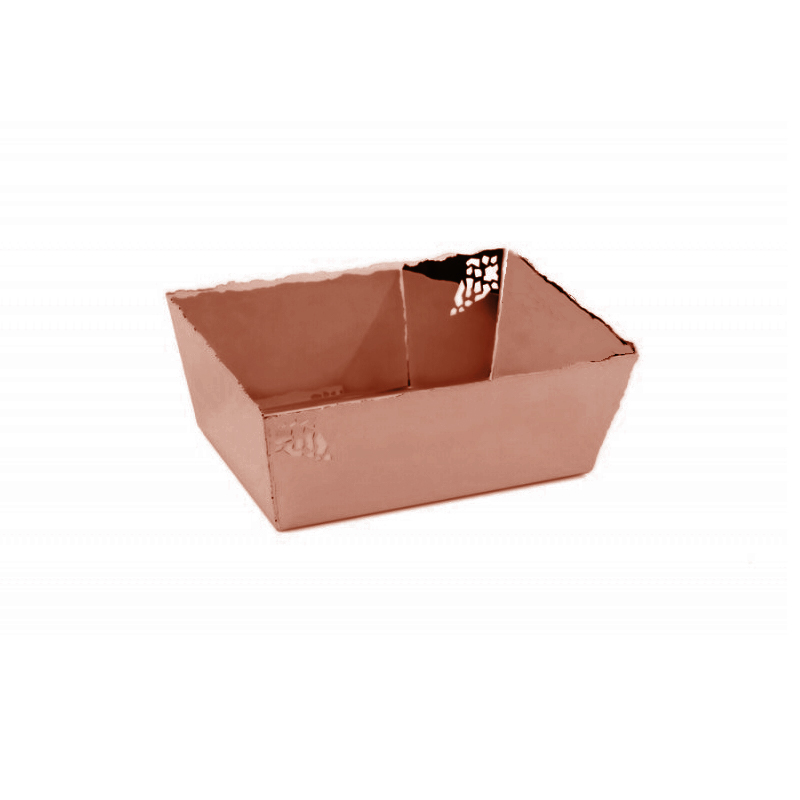 Stainless Steel Basket - Rose Gold
