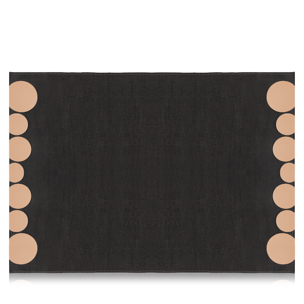 Matte Rose Edges Tray Set - 2pcs