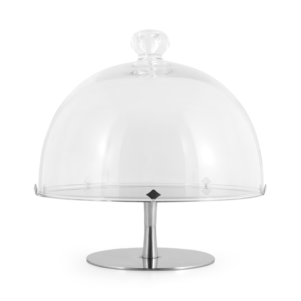 Cake Stand with Glass Dome