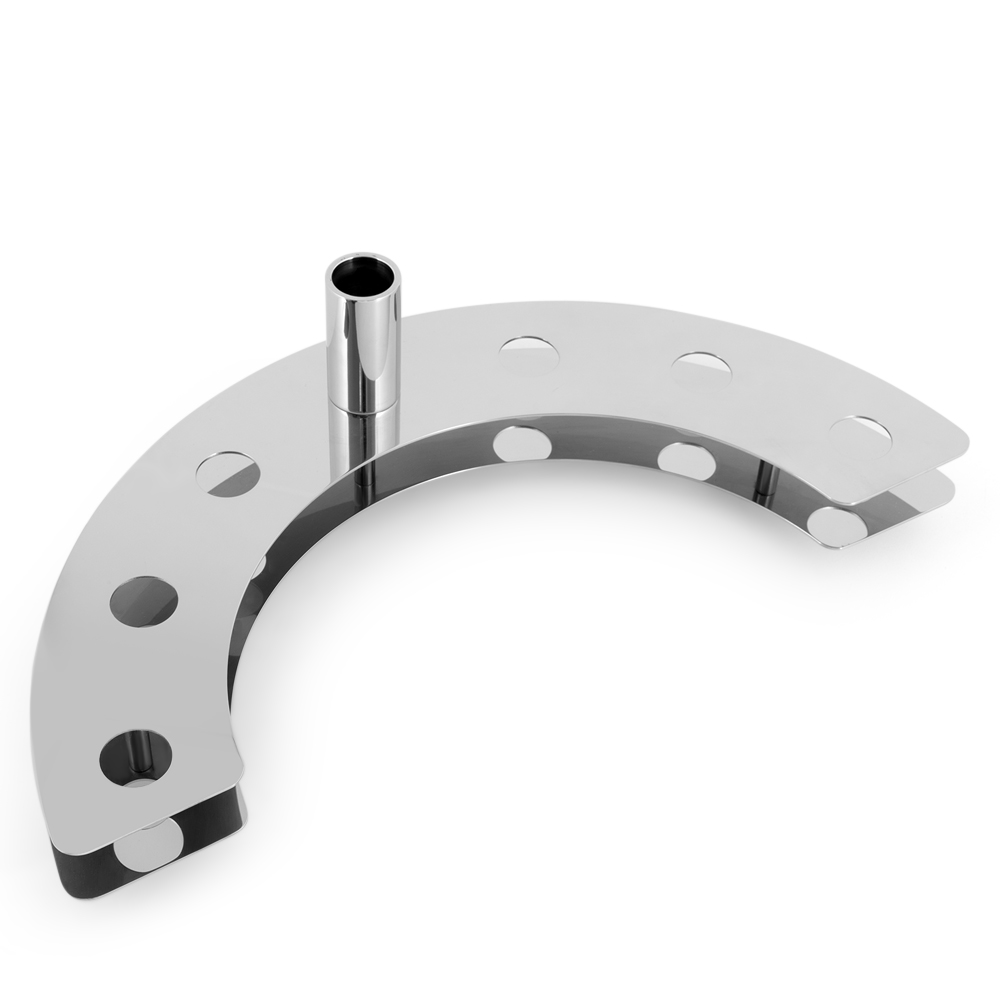 Stainless Steel Candles Holder with 7 Flames