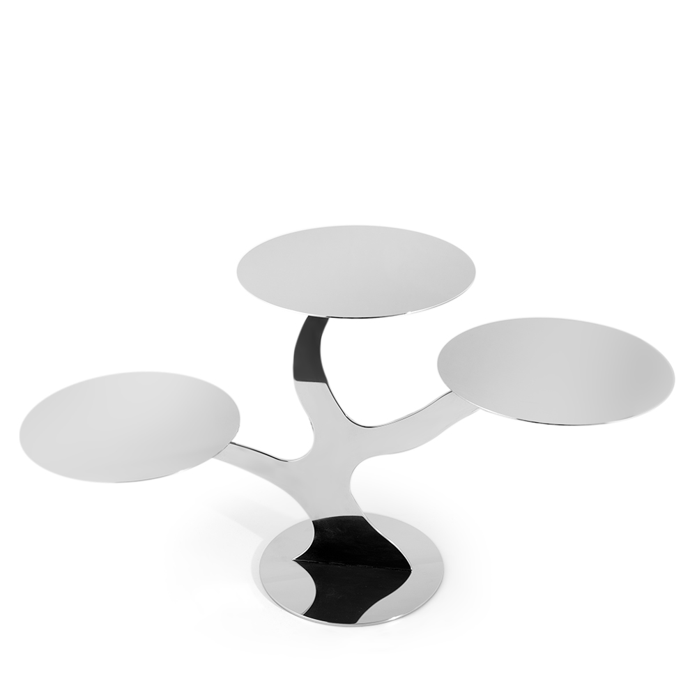 Stainless Steel Stand with 3 Plates