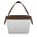 Stainless Steel Bread Basket - Brown 