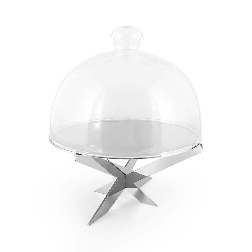 Cake Stand with Glass Dome