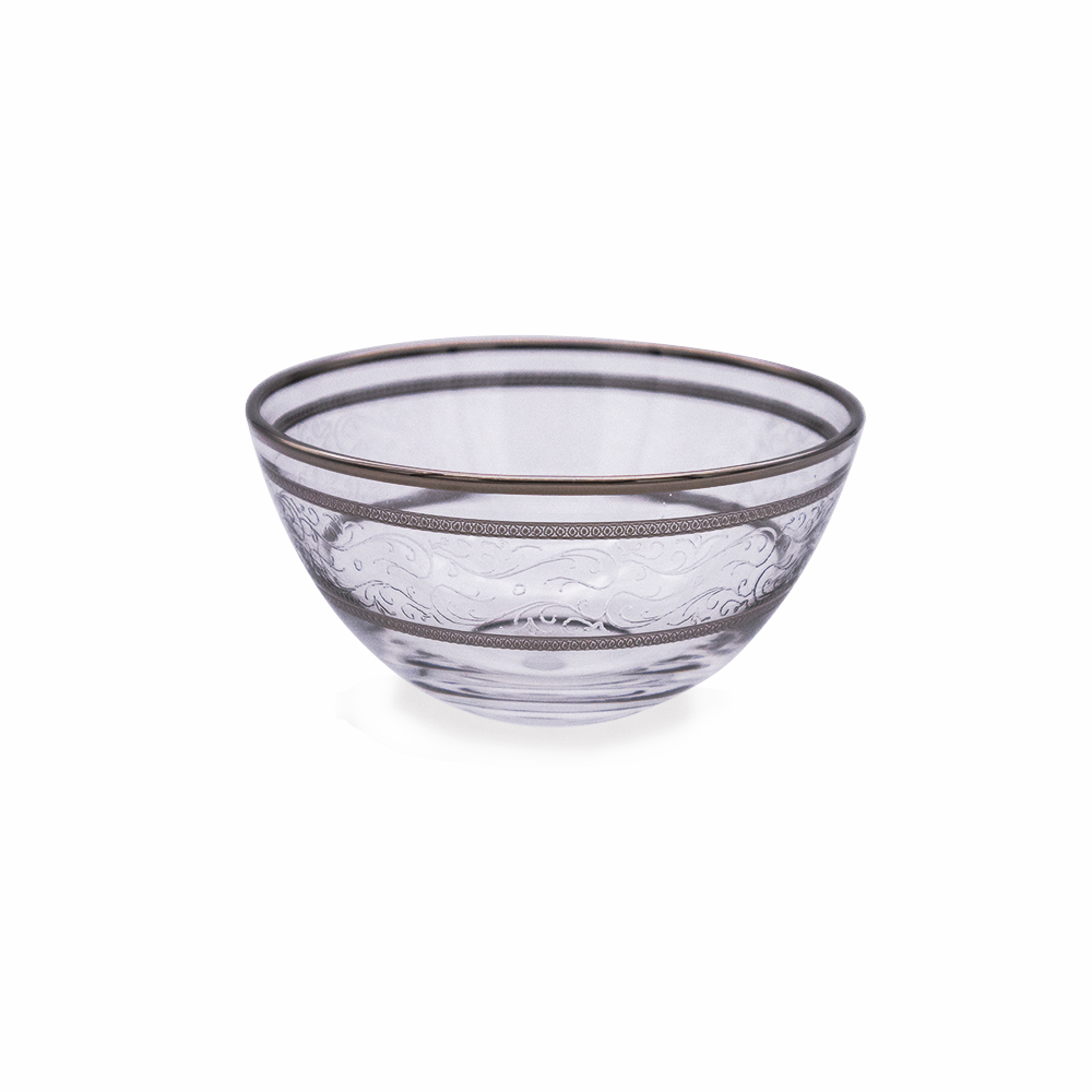Galia Platinum Serving Bowl - 13.5cm