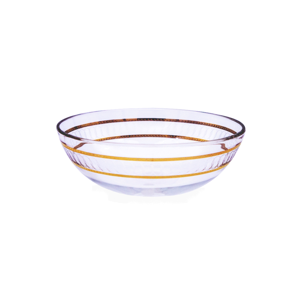Verba Gold Serving Bowl - 17cm