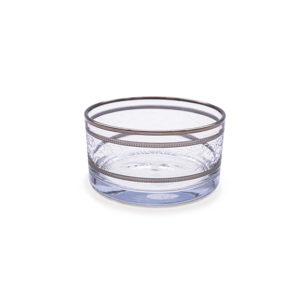 Galia Platinum Snacks Serving Bowl - 11.4cm