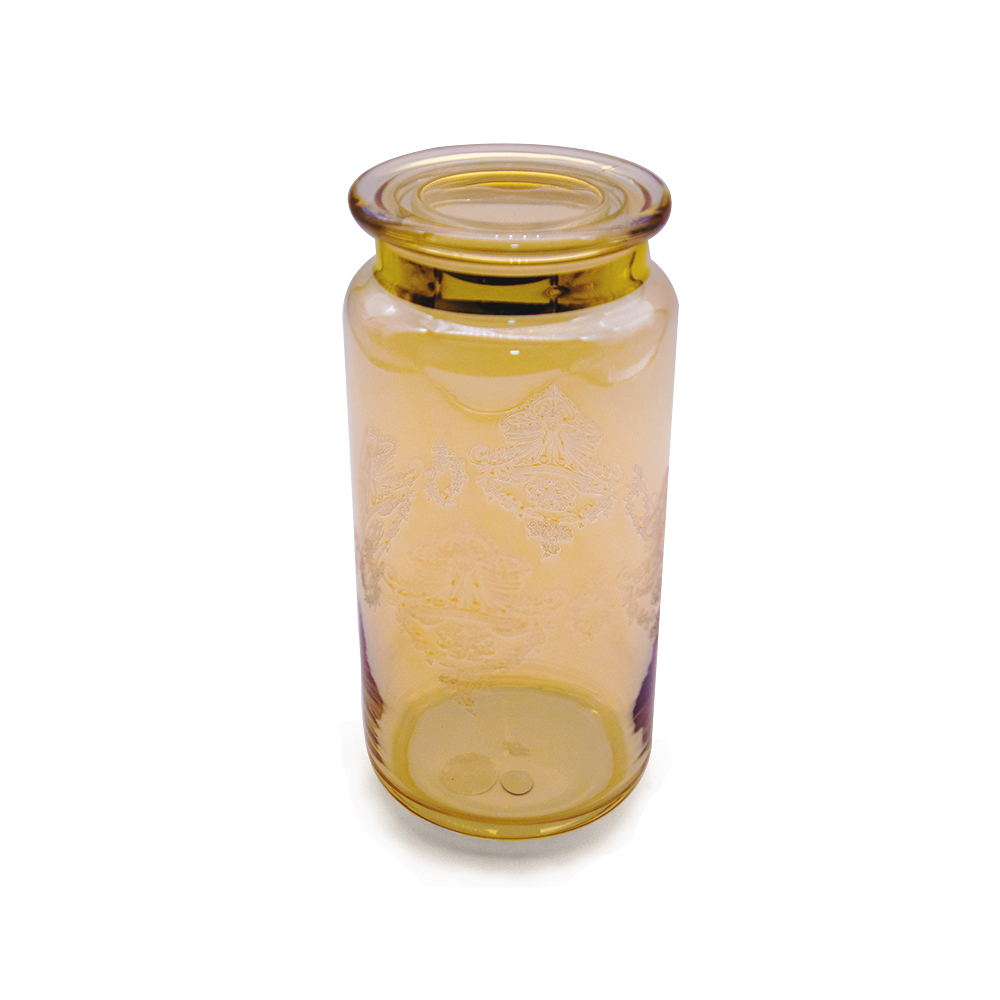 Perennis Honey Gold Jar with Lid - Large