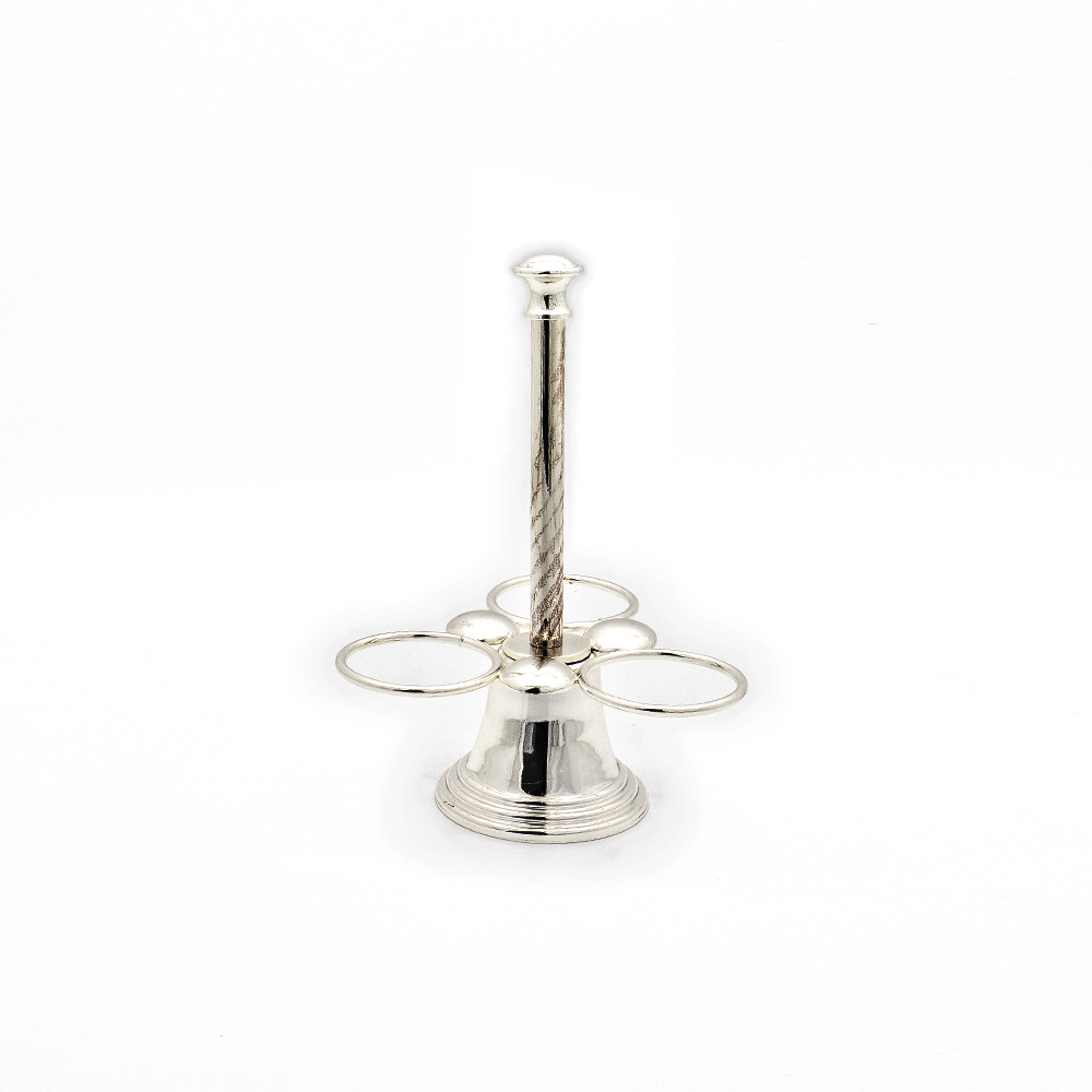 حامل فناجيل قهوة عربي فضي