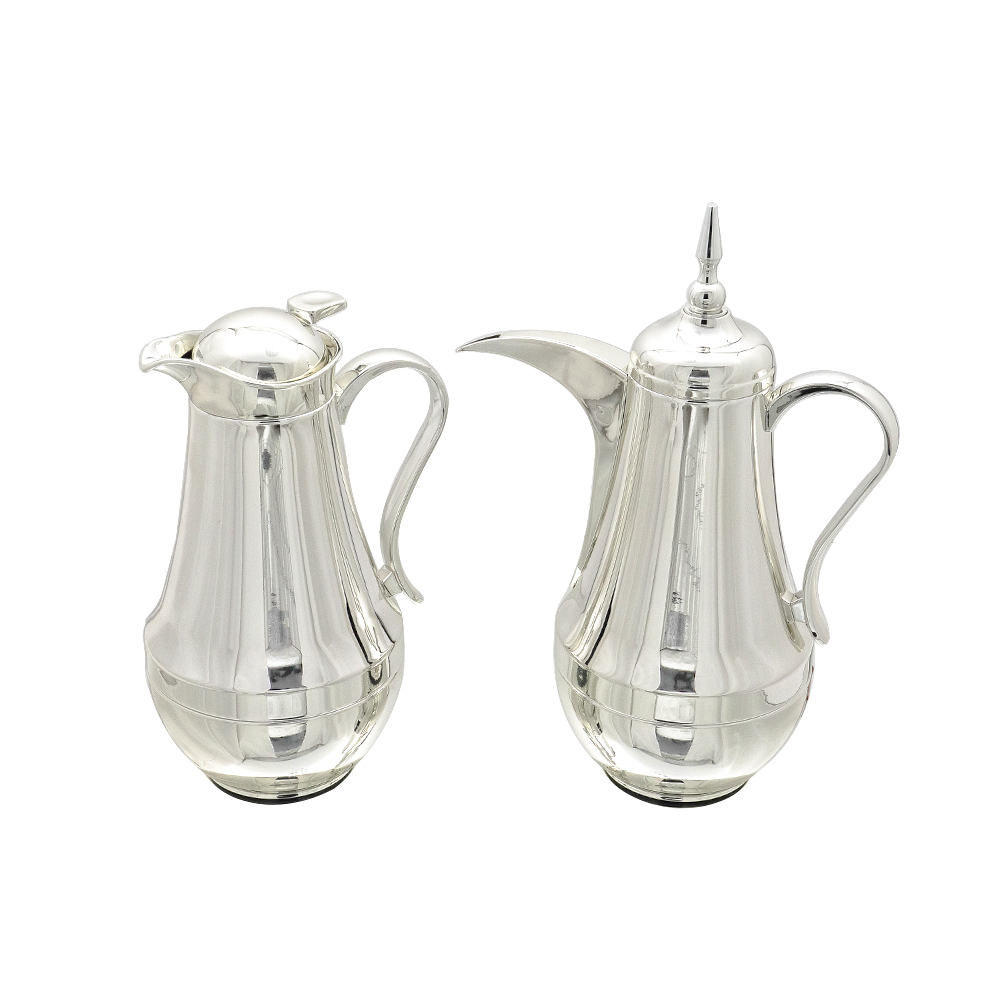 Mayflower Tea & Coffee Flask Set - Silver