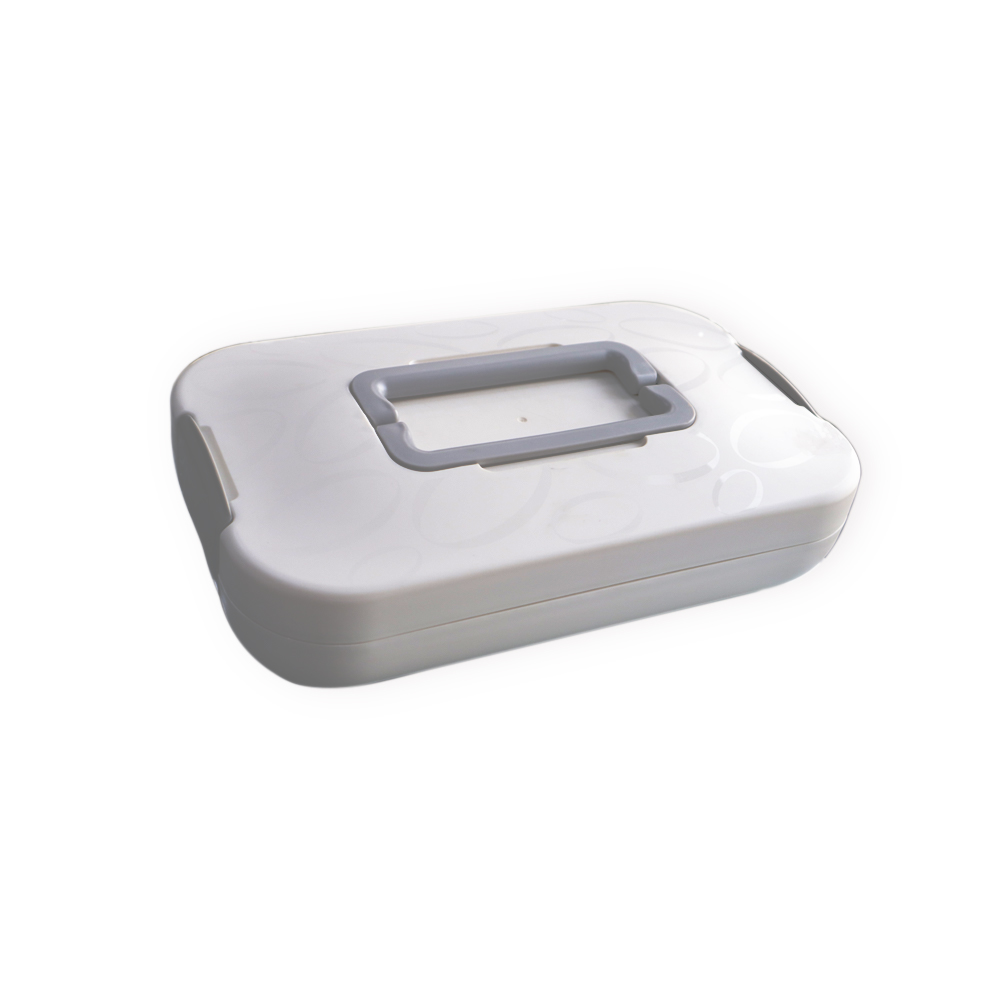 White Rectangular Insulated Server - 2.8L