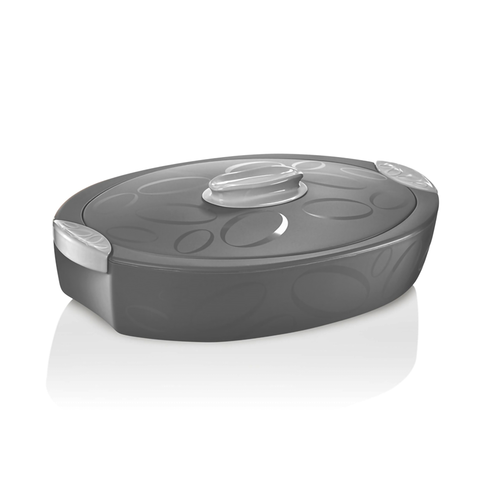 Oval Insulated Server Tuttocaldo 4L - Grey