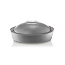 حافظة طعام جورميت توتوكالدو 3 لتر - رمادي